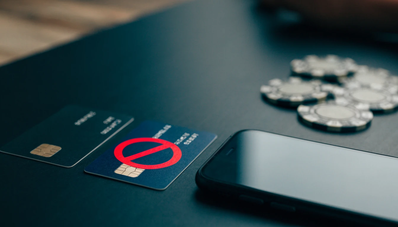 Debit card permitted while a credit card is clearly declined for casino deposits