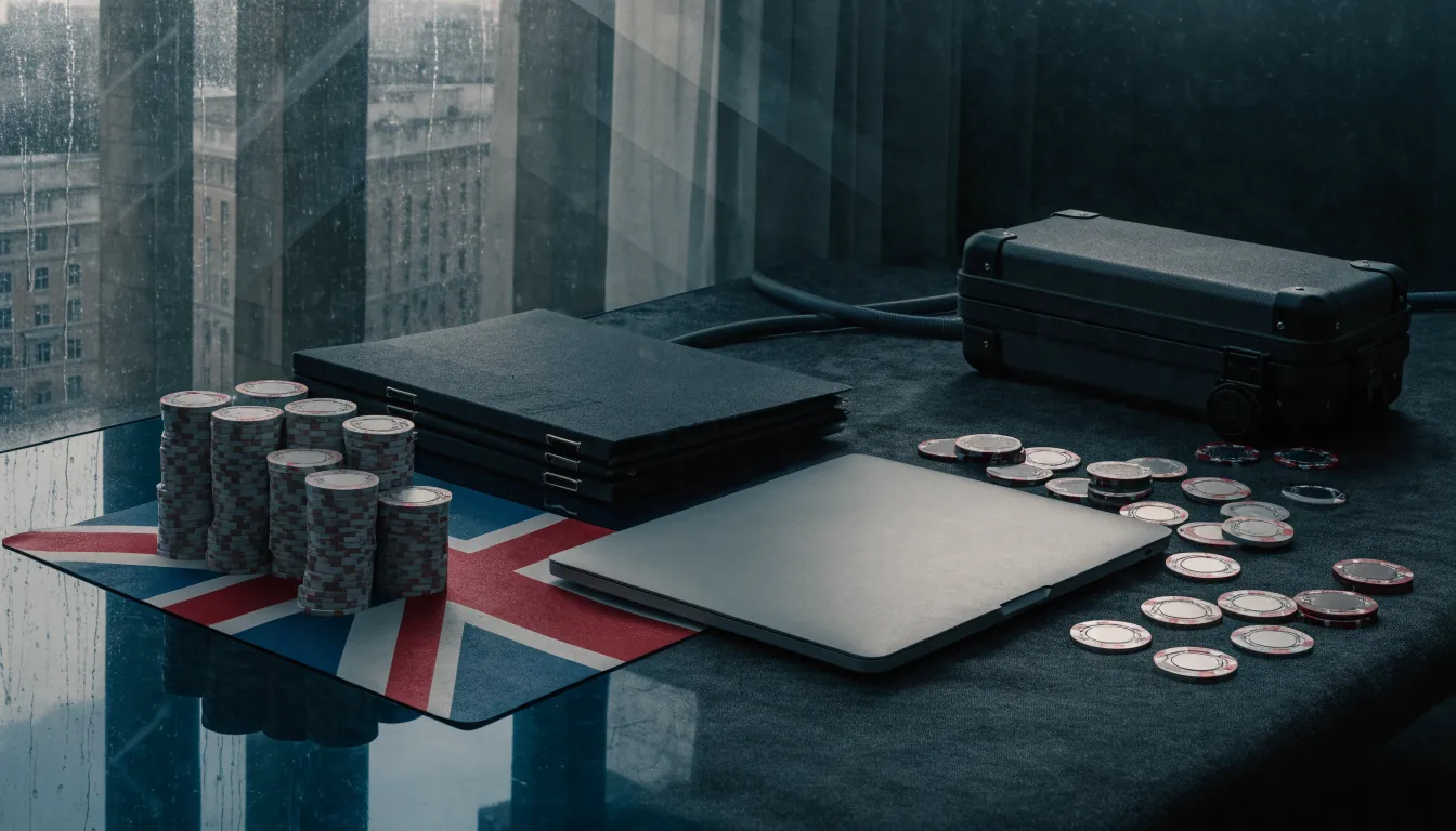 Regulated and offshore UK casino settings contrasted